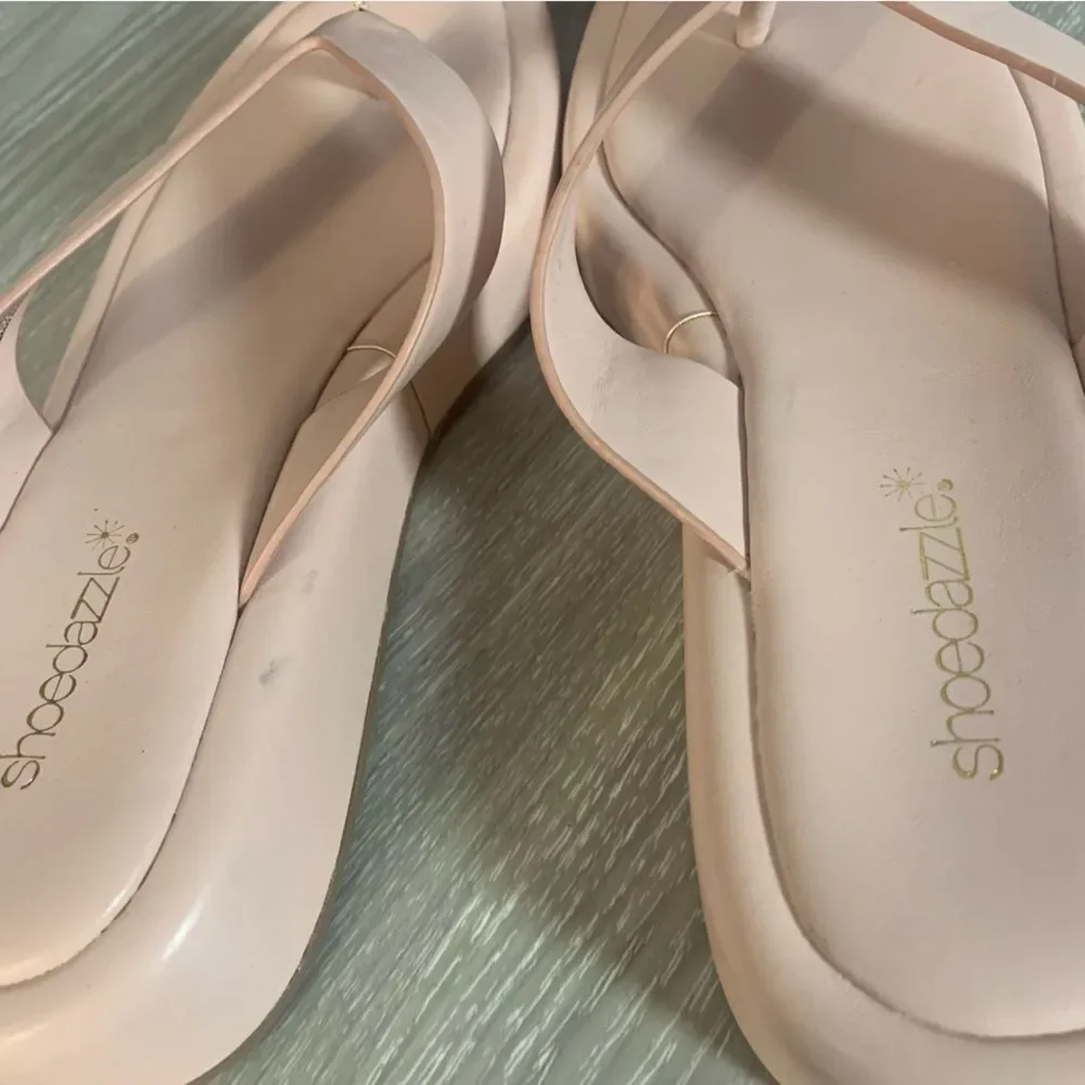SHOE DAZZLE Lakey Platform flip-flap side Size 8.5